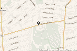 Map with location marker