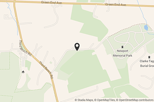 Map with location marker