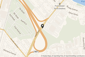 Map with location marker