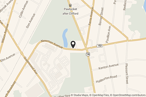 Map with location marker