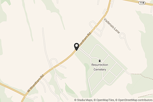 Map with location marker