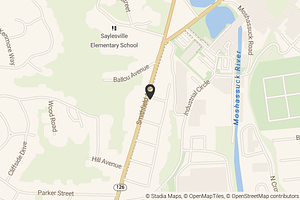 Map with location marker