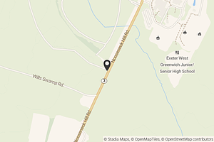 Map with location marker