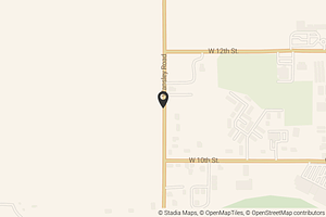 Map with location marker