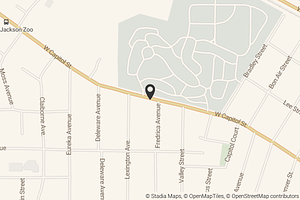 Map with location marker