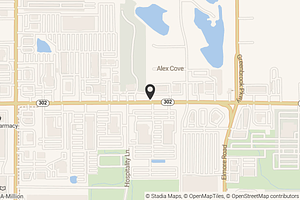 Map with location marker