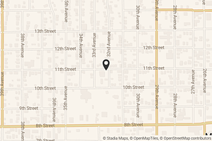 Map with location marker