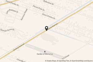 Map with location marker