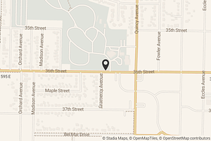 Map with location marker