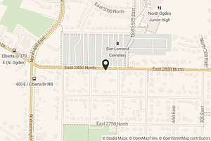 Map with location marker