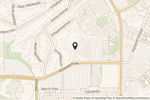 Map with location marker