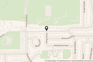 Map with location marker