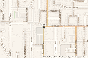 Map with location marker