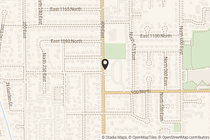 Map with location marker