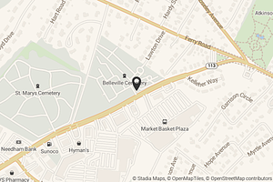 Map with location marker