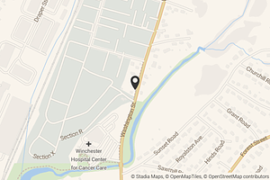 Map with location marker