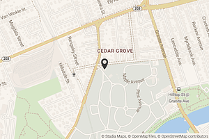 Map with location marker