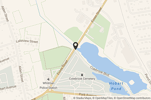 Map with location marker