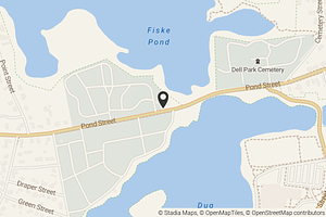 Map with location marker