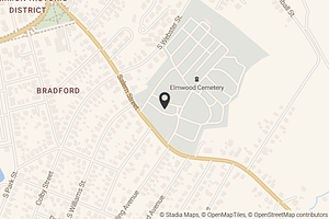 Map with location marker