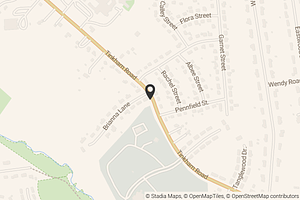 Map with location marker