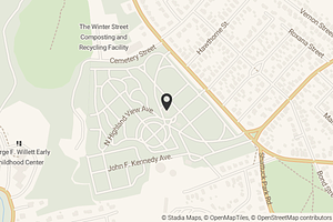 Map with location marker