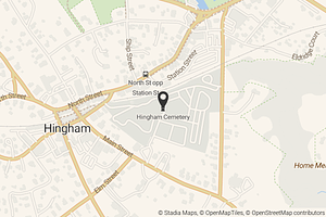 Map with location marker