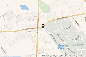 Map with location marker