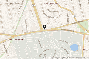 Map with location marker