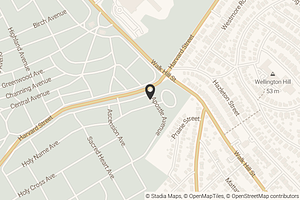 Map with location marker