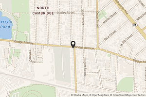 Map with location marker