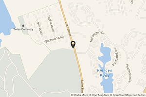 Map with location marker