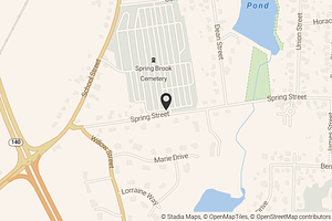 Map with location marker