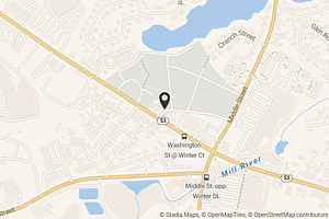 Map with location marker