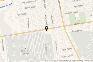 Map with location marker