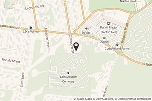 Map with location marker