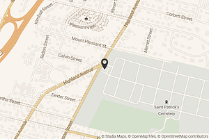 Map with location marker