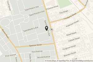 Map with location marker