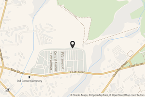 Map with location marker