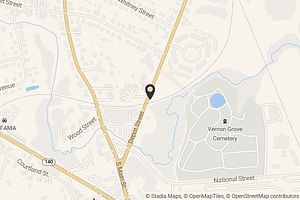 Map with location marker