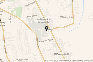 Map with location marker