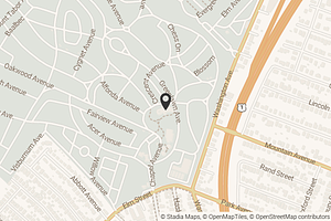 Map with location marker