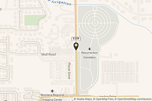 Map with location marker