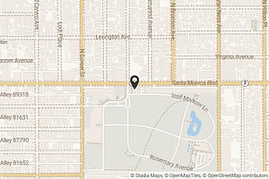 Map with location marker