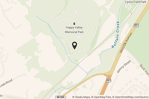 Map with location marker