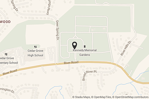 Map with location marker