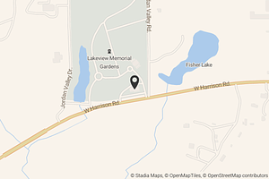 Map with location marker