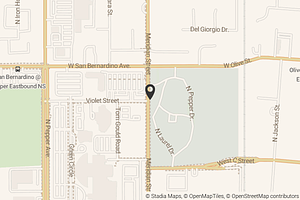 Map with location marker