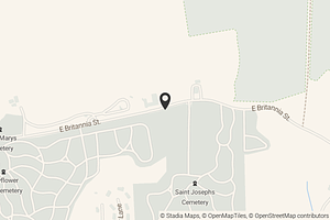 Map with location marker