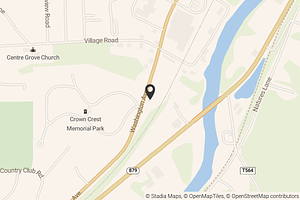 Map with location marker